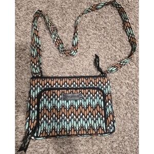 Vera Bradley Crossbody Bag Purse Sierra Stream